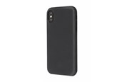 Puhelin - Kannet ja kotelot - Decoded - Leather Back Cover for iPhone Xs Max Black - D8IPO65BC2BK