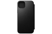 Puhelin - Kannet ja kotelot - Nomad Modern Leather Folio - iPhone 15 Plus | Black | Leather - NM01624585