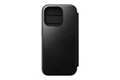 Puhelin - Kannet ja kotelot - Nomad Modern Leather Folio - iPhone 15 Pro | Black | Horween - NM01626985
