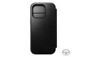 Puhelin - Kannet ja kotelot - Nomad Modern Leather Folio - iPhone 16 Pro | Black | Horween - NM01677185