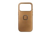 Puhelin - Kannet ja kotelot - Peak Design Mobile Everyday Fabric Case iPhone 17 Pro Tan - M-MC-CF-BR-1