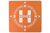 Dronet - HOVERAir - Aqua Foldable Takeoff Pad - Orange - SP88H001