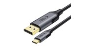 Näyttökaapeli - Tech-Protect UltraBoost USB-C to DisplayPort 1.4 8K 60Hz 180cm Cable - Black - 5906302321780