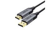 Näyttökaapeli - Tech-Protect UltraBoost DisplayPort / HDMI 2.0 4K 60Hz 2m Cable - Black - 5906302321797