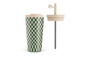 Keittiötarvikkeet - Burga Ivy League - Travel Mug 500ml with Flap & Straw Set - 950258