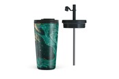 Keittiötarvikkeet - Burga Emerald Pool - Travel Mug 500ml with Flap & Straw Set - 950350