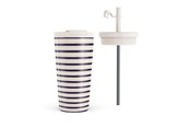 Keittiötarvikkeet - Burga Old Money - Travel Mug 500ml with Flap & Straw Set - 950468