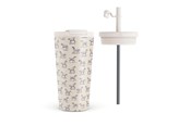 Keittiötarvikkeet - Burga Derby Race - Travel Mug 500ml with Flap & Straw Set - 950470