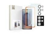 Puhelintarvikkeet - Näytönsuojat - Tech-Protect Supreme Set for Samsung Galaxy S25 Ultra 2x Tempered Glass for Display / Tempered Glass for Camera - Clear - 5906302322343