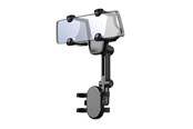 Puhelin - Muut lisävarusteet - Hurtel Car Phone Holder for Rearview Mirror - Black - 5907769361258