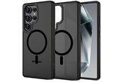 Puhelin - Kannet ja kotelot - Tech-Protect MagMat MagSafe Case for Samsung Galaxy S25 Ultra - Black - 5906302322381