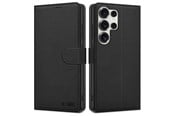 Puhelin - Kannet ja kotelot - Tech-Protect Wallet Case for Samsung Galaxy S25 Ultra - Black - 5906302322404