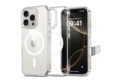 Puhelin - Kannet ja kotelot - Tech-Protect Flexair Hybrid CC Magsafe Case for iPhone 16 Pro - Transparent - 5906302322688