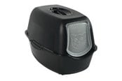 Kissat - rotho Bailey Hooded litter box Black - 4004590000