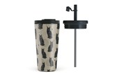 Keittiötarvikkeet - Burga Salem - Travel Mug 500ml with Flap & Straw Set - 974796