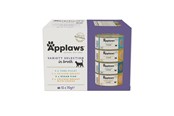 Kissat - Applaws Variety selection multipack in broth - wet cat food - 12x70g - 5060333437398