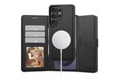 Puhelin - Kannet ja kotelot - Tech-Protect MagSafe Wallet Case for Samsung Galaxy S26 Ultra - Matte Black - 5906302322800