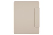 Tabletti - Kannet & Suojakotelot - Pomologic BookCover w Mag iPad Air 13 M2/M3/M4 Ivory - POM-24BCSMA129-806