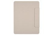 Tabletti - Kannet & Suojakotelot - Pomologic BookCover w Mag iPad Pro 13 M4/M5 Ivory - POM-24BCSMP129-806