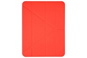 Tabletti - Kannet & Suojakotelot - Pomologic - BookFold Clear for iPad 11/ 10.9 10th Gen Clear/Red - POM-CLOC10-204