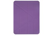 Tabletti - Kannet & Suojakotelot - Pomologic - BookFold Clear for iPad 11/ 10.9 10th Gen Clear/Purple - POM-CLOC10-205
