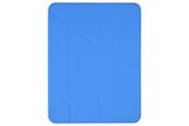 Tabletti - Kannet & Suojakotelot - Pomologic - BookFold Clear for iPad 10.2 9th Gen Clear/Blue - POM-CLOC102-202