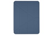 Tabletti - Kannet & Suojakotelot - Pomologic - BookFold Clear for iPad 10.2 9th Gen Clear/Navy - POM-CLOC102-206