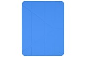 Tabletti - Kannet & Suojakotelot - Pomologic - BookFold Clear for iPad Air 13 M2/M3/M4 Clear/Blue - POM-CLOCA129-202