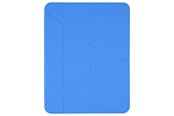 Tabletti - Kannet & Suojakotelot - Pomologic - BookFold Clear for iPad Pro 11 M4/M5 Clear/Blue - POM-CLOCP11-202