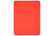 Tabletti - Kannet & Suojakotelot - Pomologic - BookFold Clear for iPad Pro 11 M4/M5 Clear/Red - POM-CLOCP11-204