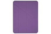 Tabletti - Kannet & Suojakotelot - Pomologic - BookFold Clear for iPad Pro 11 M4/M5 Clear/Purple - POM-CLOCP11-205