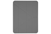 Tabletti - Kannet & Suojakotelot - Pomologic - BookFold Clear for iPad Pro 13 M4/M5 Clear/Grey - POM-CLOCP129-203