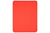 Tabletti - Kannet & Suojakotelot - Pomologic - BookFold Clear for iPad Pro 13 M4/M5 Clear/Red - POM-CLOCP129-204