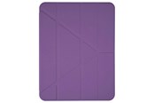 Tabletti - Kannet & Suojakotelot - Pomologic - BookFold Clear for iPad Pro 13 M4/M5 Clear/Purple - POM-CLOCP129-205