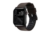 Smartwatch - Lisävarusteet - Nomad - Active Band Pro - 44mm/42mm Black Hardware Brown Active Leather FKM - NM1A4mBNW0