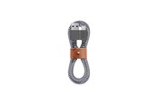 USB kaapelit - Native Union BELT-KV-L-ZEB-2 lightning cable - BELT-KV-L-ZEB-2