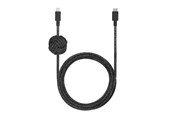 USB kaapelit - Native Union Night Cable - NCABLE-CL-CS-BK-NP