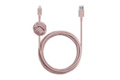 USB kaapelit - Native Union NCABLE-KV-L-ROSE lightning cable - NCABLE-KV-L-ROSE