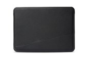 Laukut - Decoded Leather Frame Sleeve for Macbook 14 inch Black - D22MFS14BK