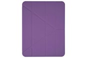 Tabletti - Kannet & Suojakotelot - Pomologic - BookFold Clear w/Pencil for iPad Air 11 M2/M3/M4 Clear/Purple - POM-PENCLOCA109-205