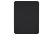 Tabletti - Kannet & Suojakotelot - Pomologic - BookFold Clear w/Pencil for iPad Air 13 M2/M3/M4 Clear/Black - POM-PENCLOCA129-201