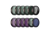 Action-kameran lisälaitteet - Freewell Filter Set for Osmo Nano Mega Kit – 12 pcs - FW-OSN-MEGA