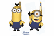 Roolileikit - Despicable Me 3D Minions Walkie talkies - 20511
