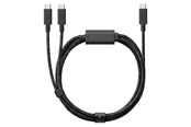 Puhelin - Adapterit & Laturit - Native Union Belt Cable 2-in-1 USB-C to USB-C & USB-C Cable (140W) - BELT-C-2C-COS