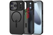 Puhelin - Kannet ja kotelot - Tech-Protect MagMat XT 4-set MagSafe Case for iPhone 17 Pro Max - Matte Black - 5906302330041