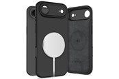 Puhelin - Kannet ja kotelot - Tech-Protect  Silicone MagSafe Case for iPhone 17 Air - Black - 5906302330140