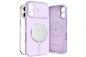 Puhelin - Kannet ja kotelot - Tech-Protect  Silicone MagSafe Case for iPhone 17 - Purple - 5906302330171