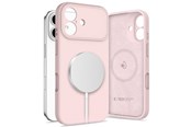 Puhelin - Kannet ja kotelot - Tech-Protect Silicone MagSafe Case for iPhone 17 - Pink - 5906302330218