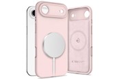 Puhelin - Kannet ja kotelot - Tech-Protect Silicone MagSafe Case for iPhone 17 Air - Pink - 5906302330225
