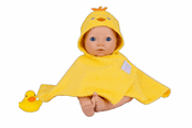 Nuket & tarvikkeet - Tiny Treasures My First .Bath Time Fun Doll Set - 30717